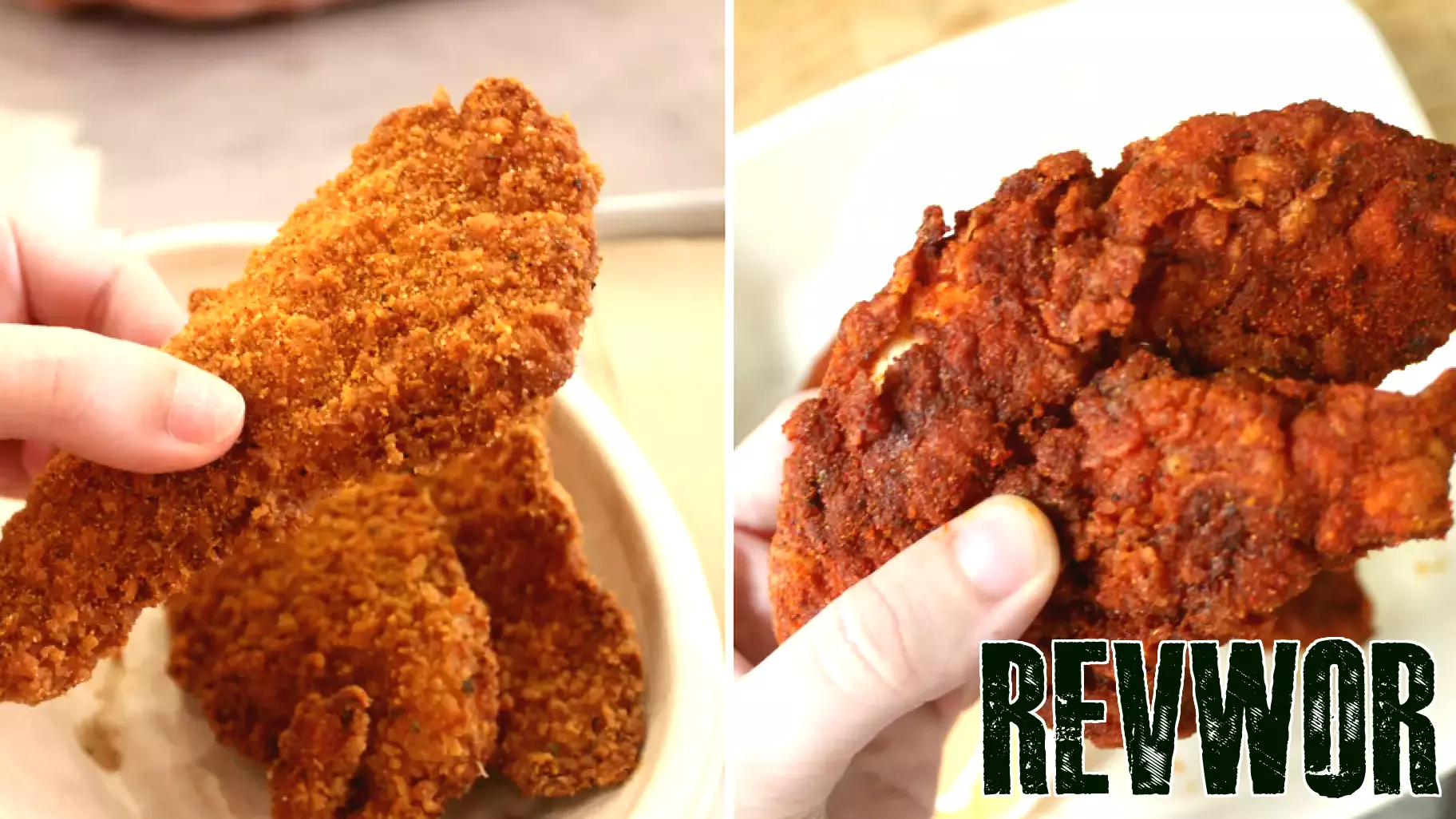 A Spicy Showdown: Hot Chicken Tenders from Two Heavyweights