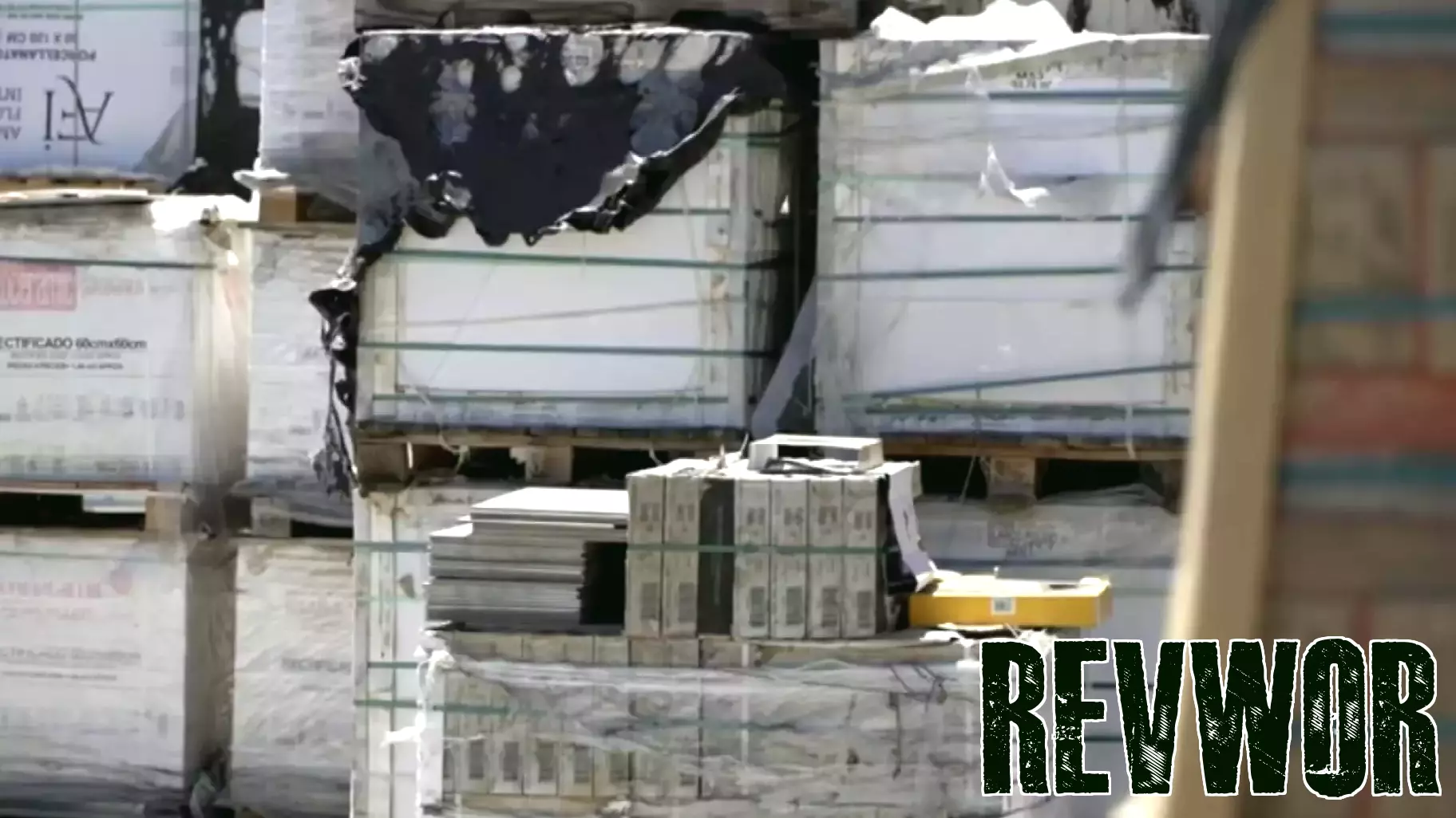 Brush fire destroys over 100 tile pallets at Kern County business, sparking fire safety concerns