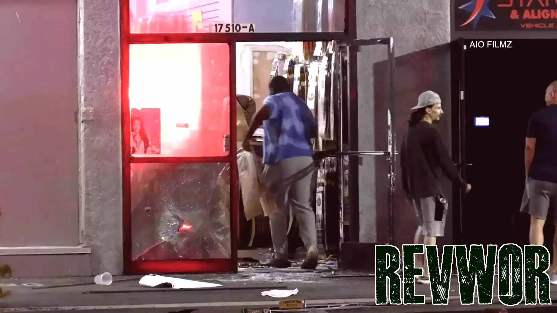 Multiple Businesses Targeted During Street Takeovers in L.A. County