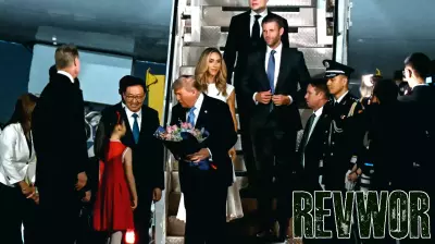 Eric Trump, Who Runs the Family Business, Hops Along on the Plane to China
