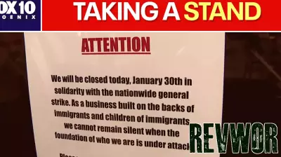 Local business owners use one-day boycott to protest federal immigration actions