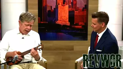 William H. Macy talks new Hulu show, distillery business and plays some tunes